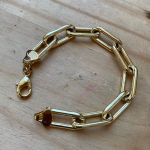 Gold Plated Chunky Bracelet